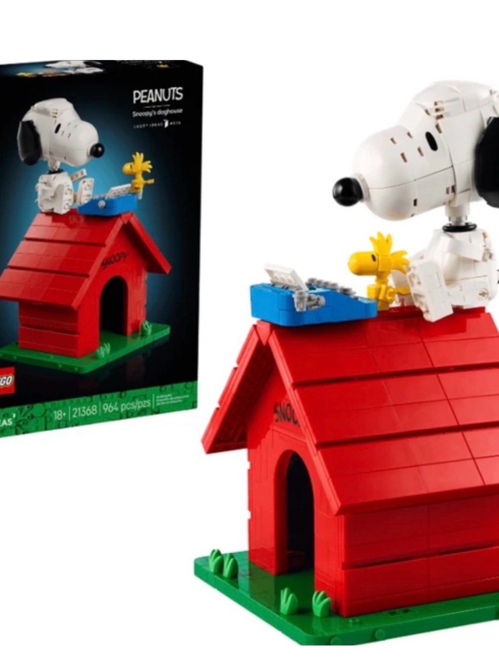 NEW, Never opened! LEGO Peanuts Snoopy's Doghouse #21368